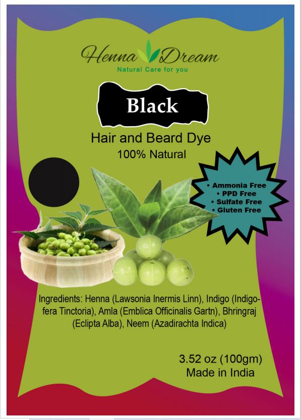 Natural Black Hair Dye