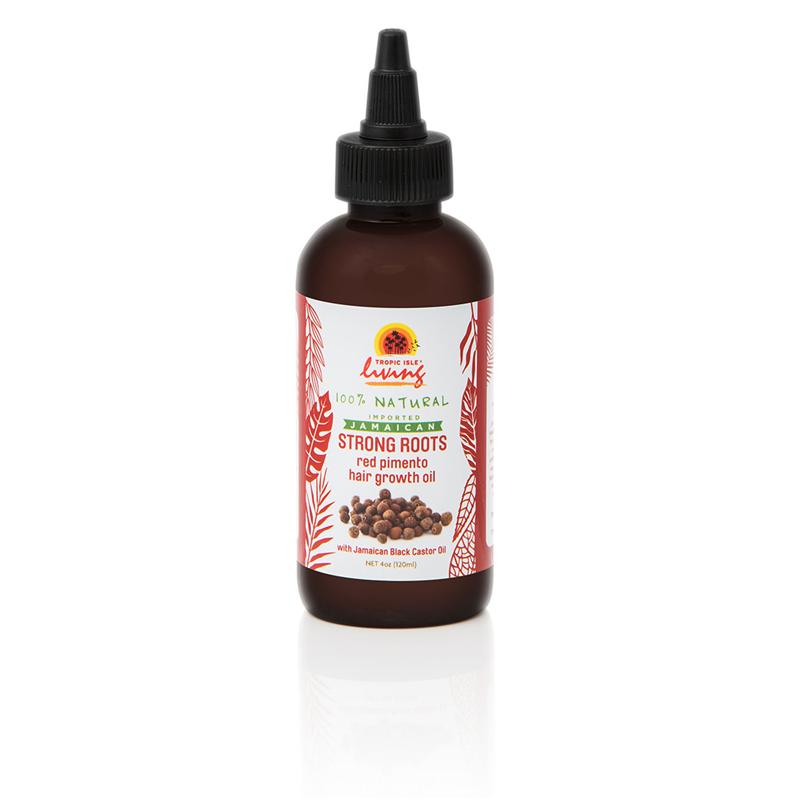 Tropic Isle Living Strong Roots Red Pimento Hair Growth Oil 4oz